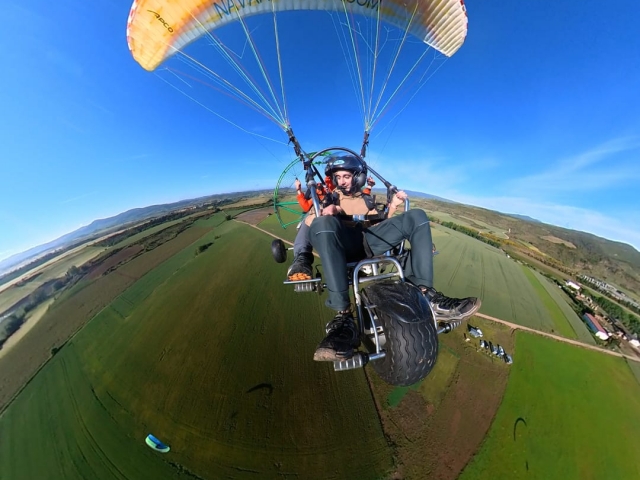 Volar en paramotor en La Rioja