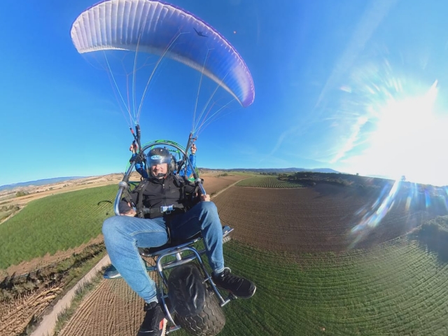 Ven a volar en parapente en La Rioja
