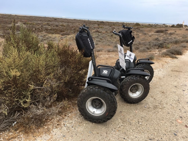 Maneja un segway