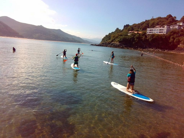  Travessia de paddle surf em Urdaibai 