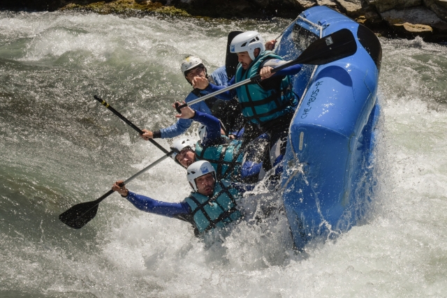 Experiência de rafting