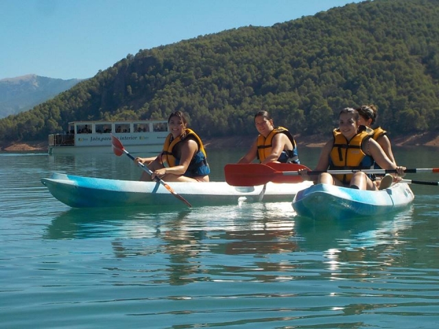  Kayak dans un réservoir à Jaen 