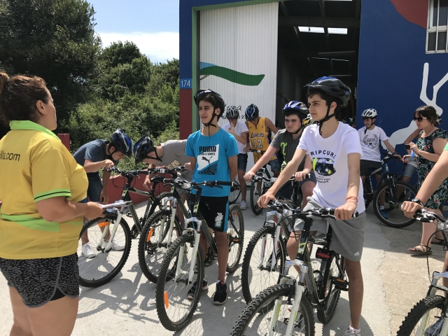 Gimkana in bicicletta 