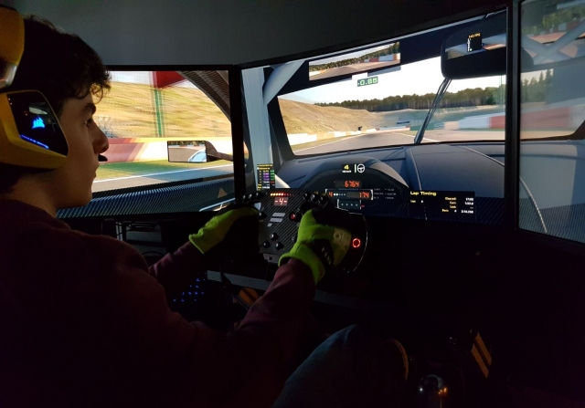  Pilote pendant la simulation 