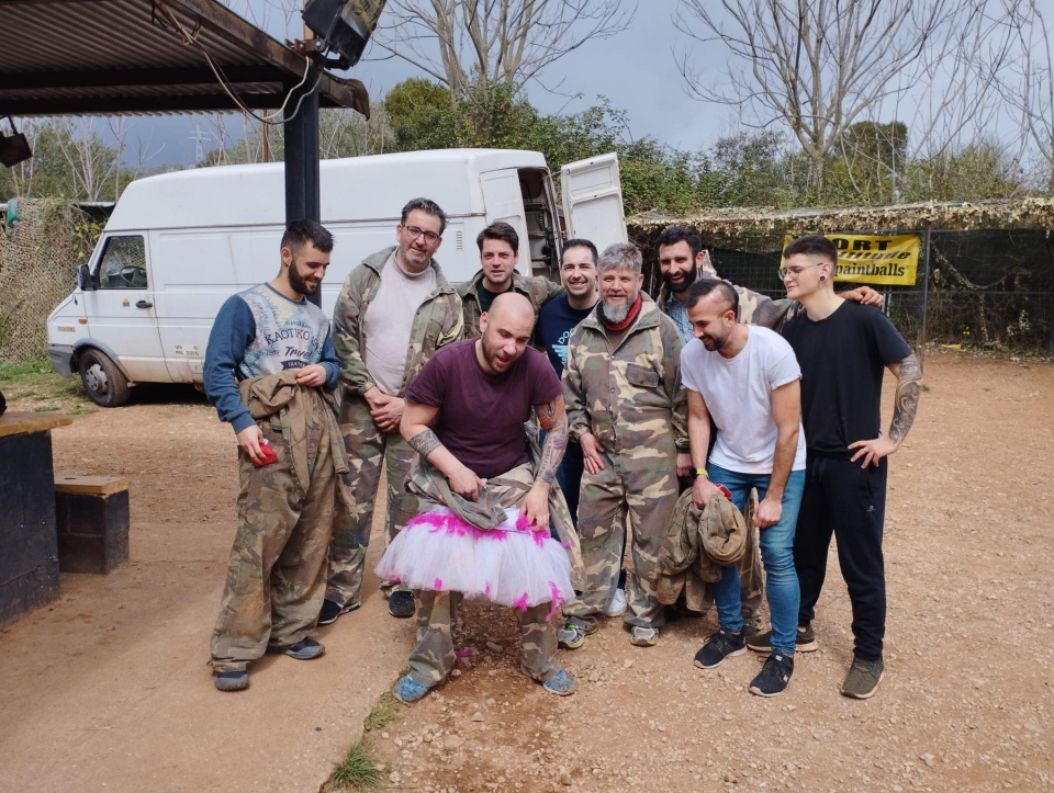 Junggesellenabschied im Paintball Las Palmas de Cervello 