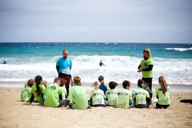 Clase de surf