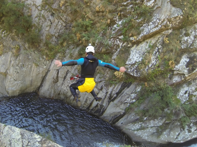  Into the water 