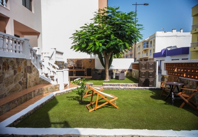  Outdoor area surf house Corralejo