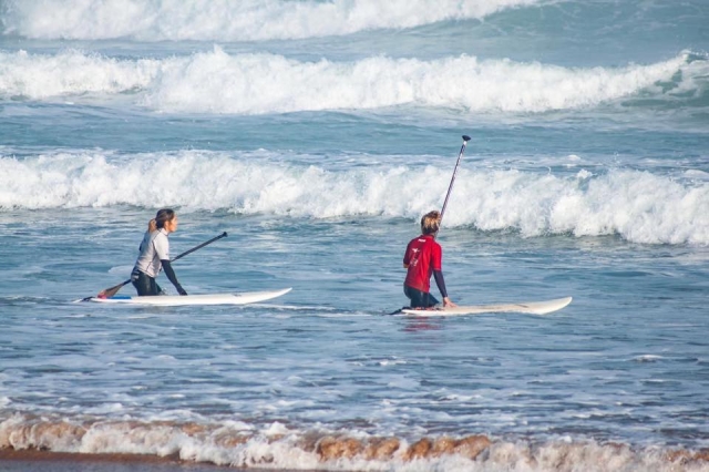 Faire du SUP à Suances 