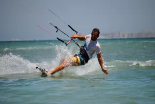 Curso de kitesurf em Los Narejos 3 dias