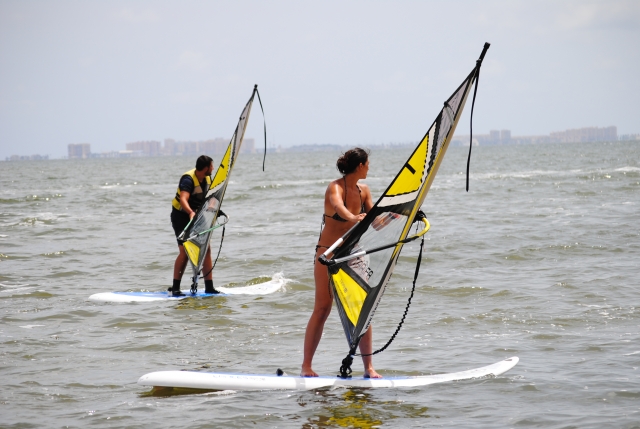 Instructores profesionales de windsurf