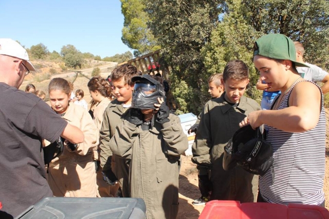  Spielen Paintball in La Muela