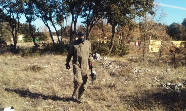  match de paintball à Cuenca 
