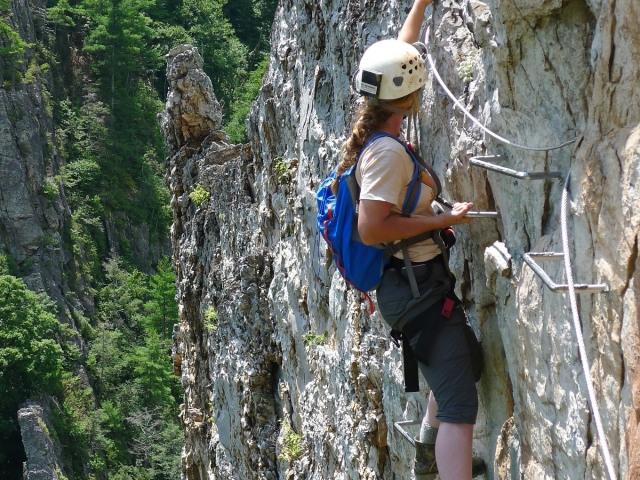 Via ferrata Salto del Ciervo livello intermedio, 2h