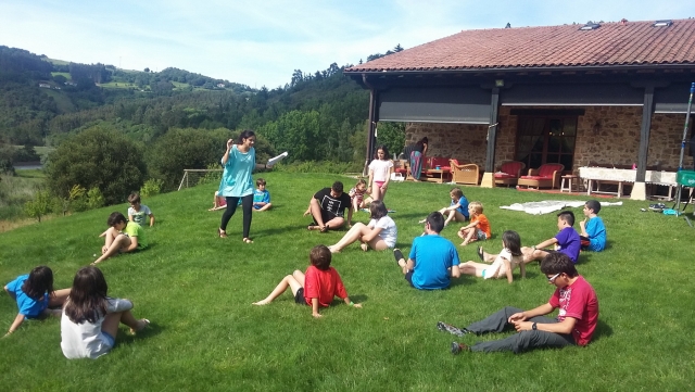 Campamento en plena naturaleza