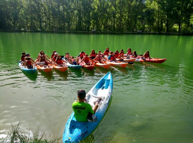 Paseo en canoa