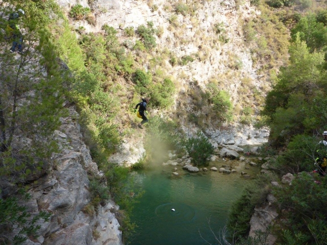  Saut du ravin d'Otivar 