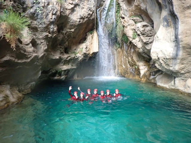  Una delle cascate del Rio Verde 