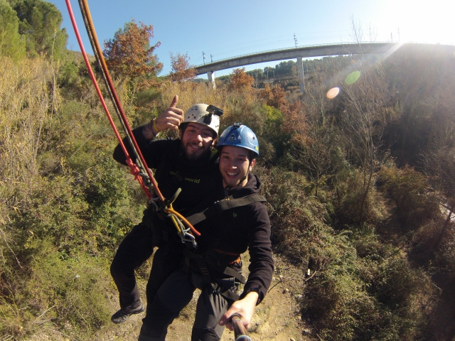  felicidade depois do bungee jumping