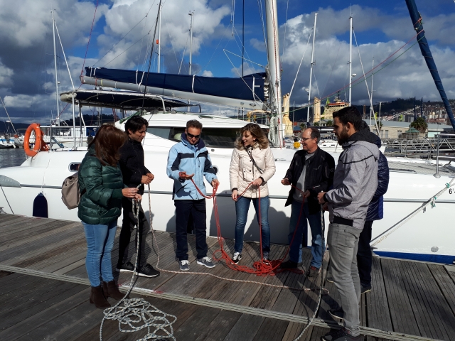 En el muelle