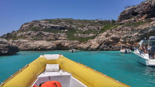 Vistas de Cala Santanyi
