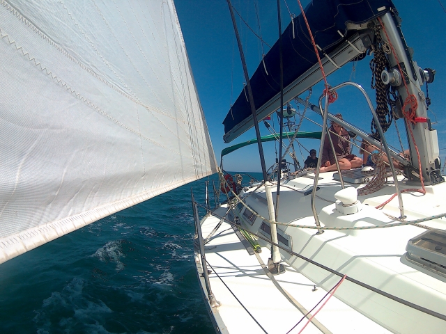  Segelboot zum Abschied 
