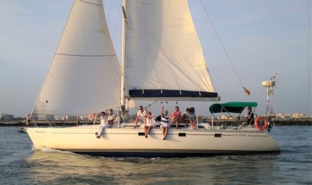  Boot an der Küste des Lichts 
