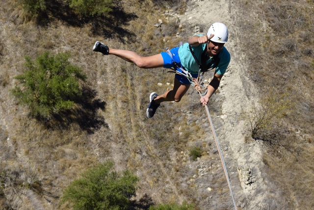 Péndulo tras el salto