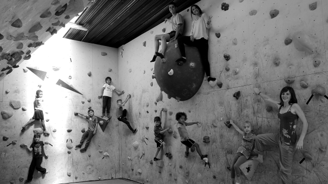 Affrontez notre mur d'escalade 