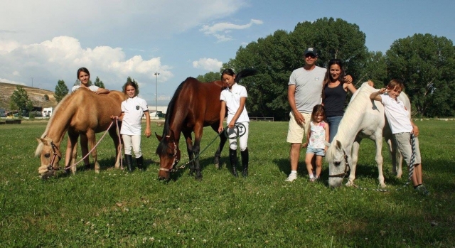 De paseo con los caballos