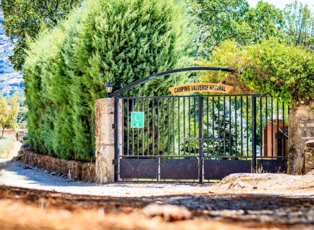 Accès au camping Valverde 