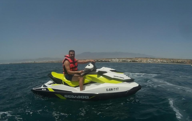  Ride a jet ski through the Almeria sea 