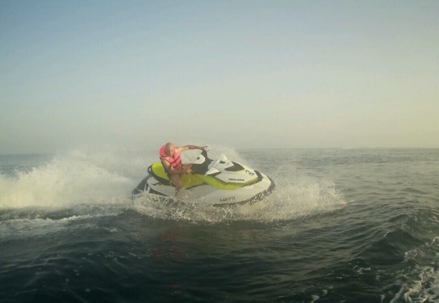  Feel the speed on the bike 