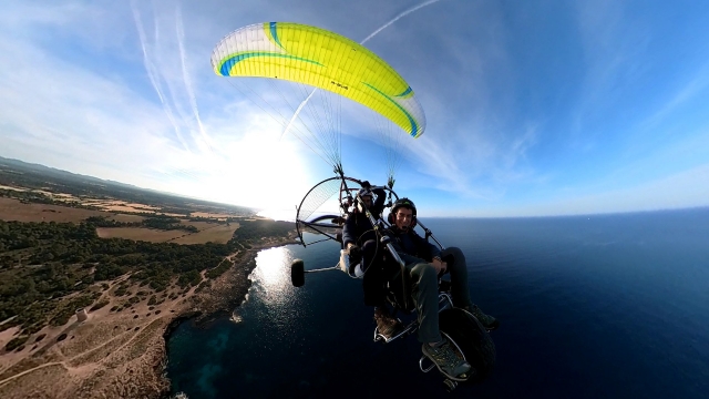 Paramotor en Mallorca