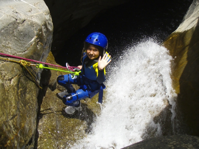  Canyoning in famiglia 