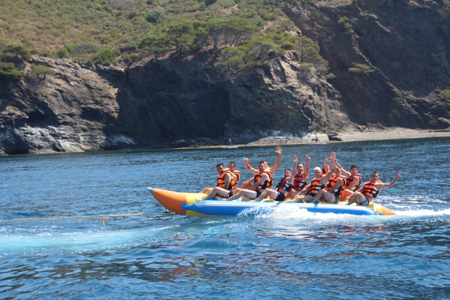  Bananenboot in Katalonien 