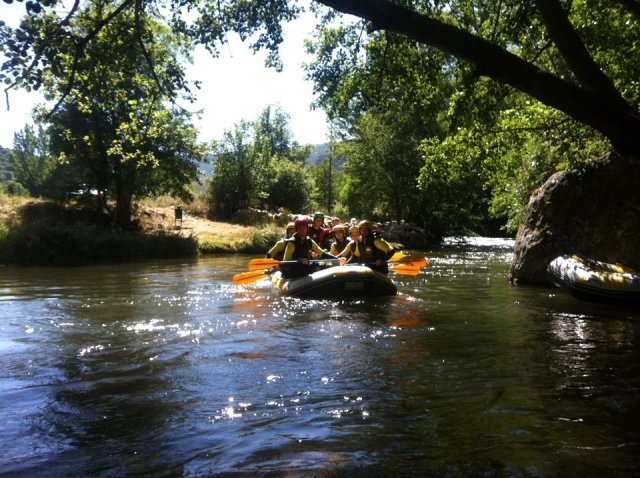 Descenso de rafting