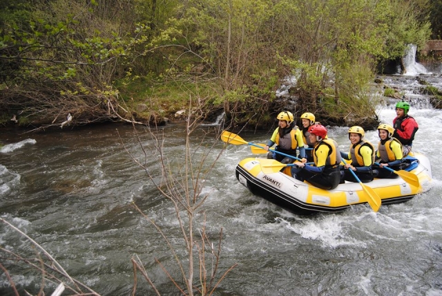 Navegando en raft