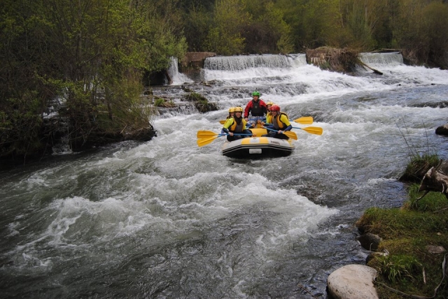  Rafting sur la rivière 