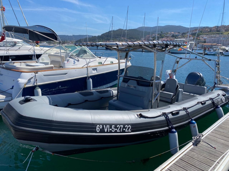 Salida desde el Monte Real Club de Yates de Baiona