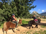 15-minute pony ride through Bunyola