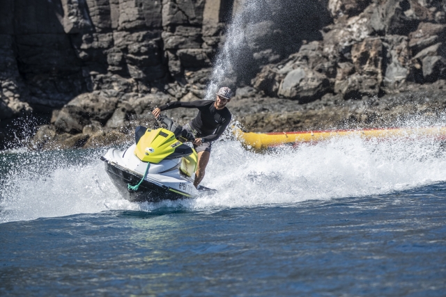  Jet ski sur la côte de Lanzarote