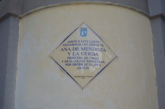 Placa de Princesa de Éboli
