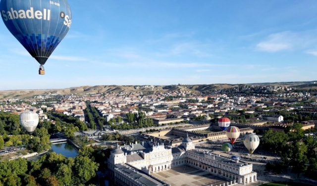 Vuelo en globo privado para 2, Palacio de Aranjuez