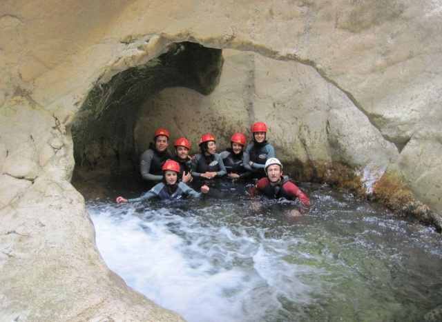 Descent of the Barranco de las Buitreras, 5 hours