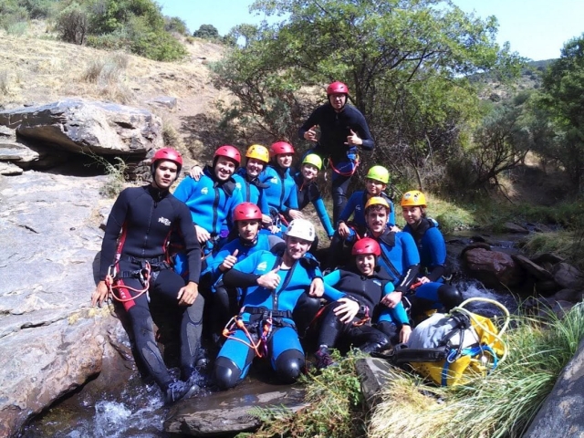 Aquatic canyoning 