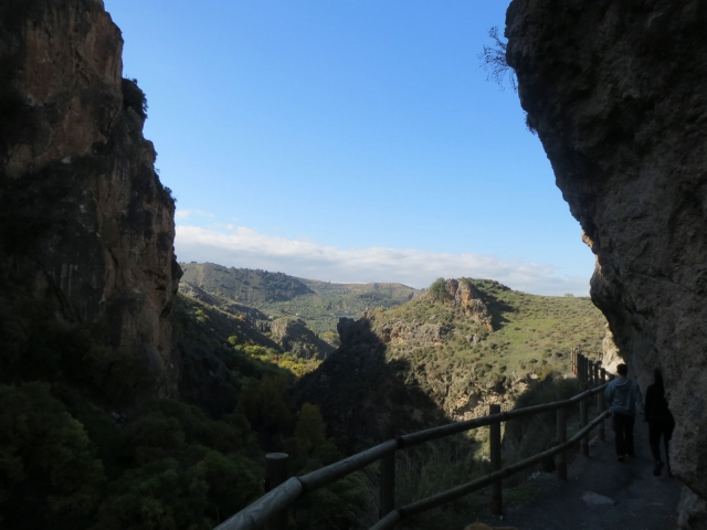 Vistas en la ruta Los Cahorros
