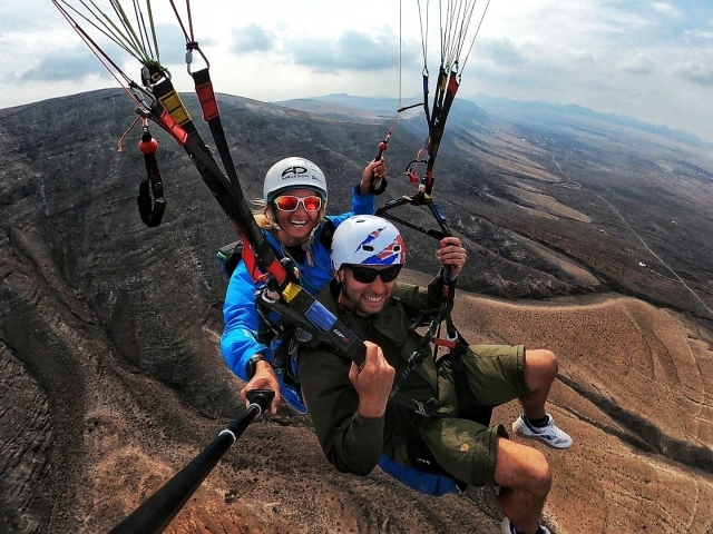  Volo in parapendio su Lanzarote 