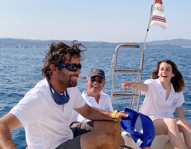 momentos únicos en el velero