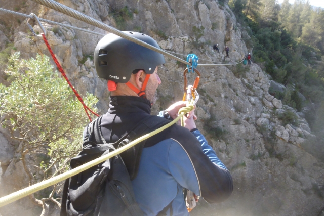  Divertenti zip line sulla ferrata 